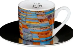 Ars mundi 4 Espressotassen mit Künstlermotiven im Set nach Klee