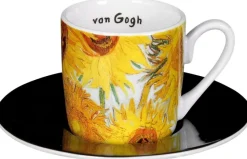 Ars mundi 4 Espressotassen mit Künstlermotiven nach van Gogh