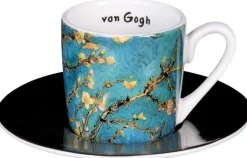 Ars mundi 4 Espressotassen mit Künstlermotiven nach van Gogh