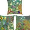 Ars mundi 3 Kissenhüllen mit Motiven nach Klimt im Set