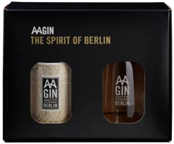 AASPIRITS »AAGIN« Dry Gin im Set mit AAGIN Glas