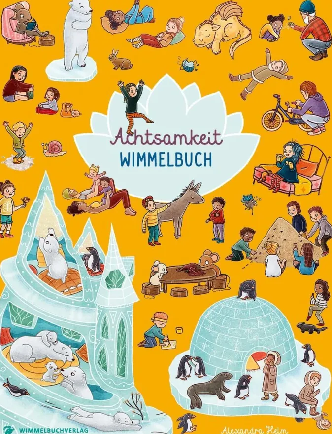 Kinder ZEIT Buchhandlung Achtsamkeit Wimmelbuch