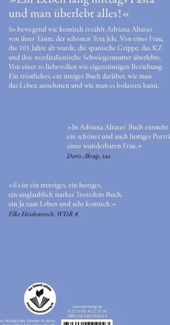ZEIT Buchhandlung Altaras, Adriana: Besser allein als in schlechter Gesellschaft