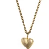 Anke Gralfs Anhänger Herz, Silber vergoldet