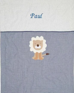 Kinder Glückspilz Baby-Kuscheldecke »Löwe«