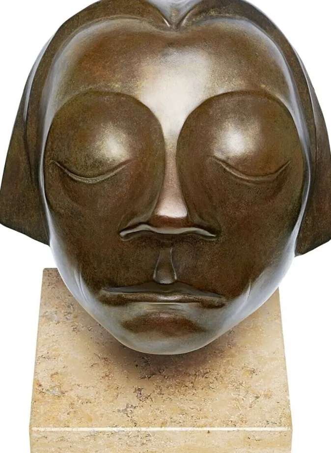 Ars mundi Barlach, Ernst: Wandobjekt »Kopf des Güstrower Ehrenmals«