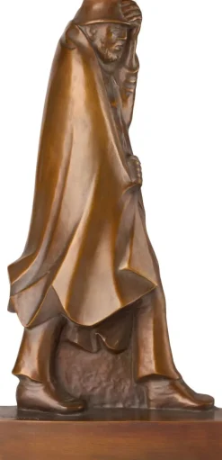 Ars mundi Barlach: Skulptur »Wanderer im Wind«