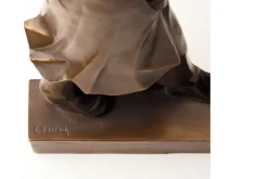 Ars mundi Barlach: Skulptur »Wanderer im Wind«