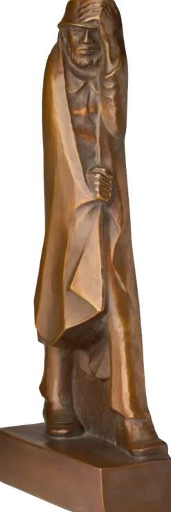 Ars mundi Barlach: Skulptur »Wanderer im Wind«