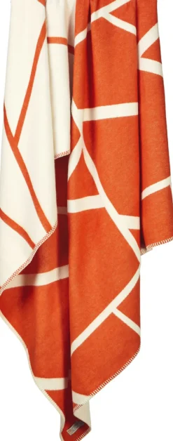 Tweedmill Baumwolldecke »Twig«, Zimtrot