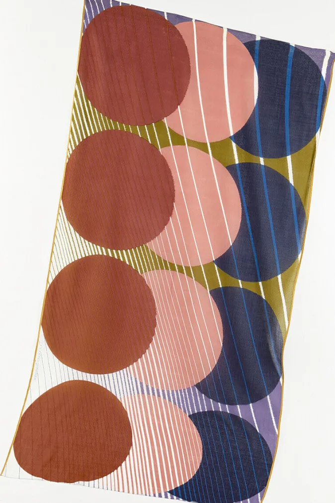 Mapoésie Baumwollschal »Cinetique«