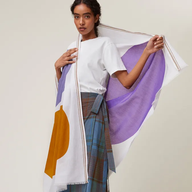 MOISMONT Baumwollschal »No. 727«