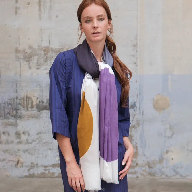 MOISMONT Baumwollschal »No. 727«