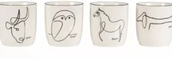Ars mundi Becherset »Animaux« nach Picasso