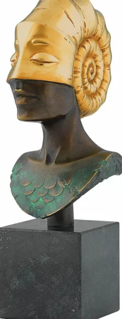 Ars mundi Becker, Michael: ​Büste »Kopf der Ammonite«