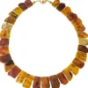 Ars mundi Bernsteincollier »Amber«