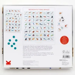 Kinder Laurence King Verlag Bingo »Bedrohte Tiere«