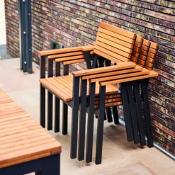 Sienagarden »Bozen« Stapelsessel