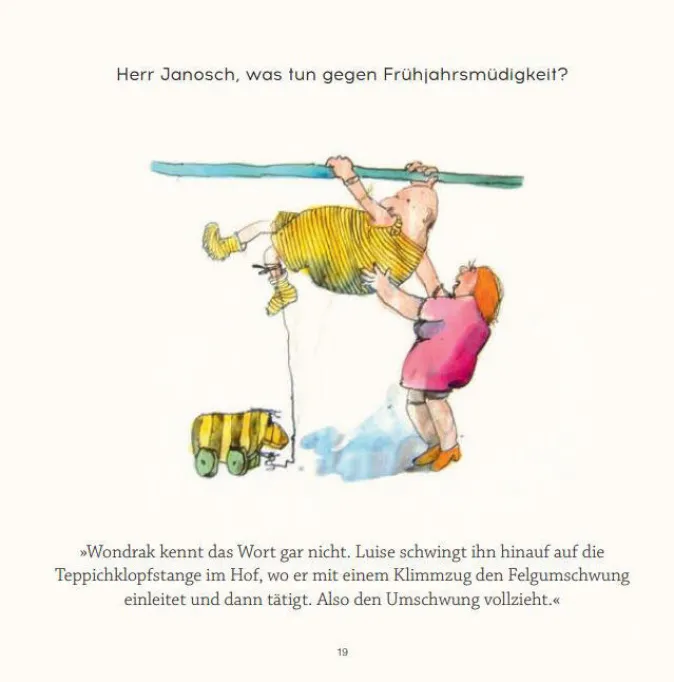 DIE ZEIT Buch Wondrak: Herr Janosch, was hilft gegen Langeweile im Alter?