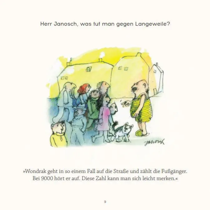 DIE ZEIT Buch Wondrak: Herr Janosch, was hilft gegen Langeweile im Alter?