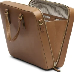 MISMO Businesstasche »MORRIS«, Naturbraun