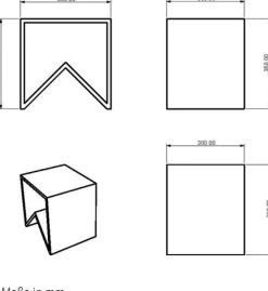Müllernkontor »C&B« Beistelltisch