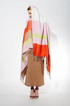 Acapulco Design Cape »Blossom« aus Alpaka-Wolle