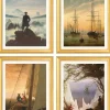 Ars mundi Caspar David Friedrich: ​ 4 Bilder im Set