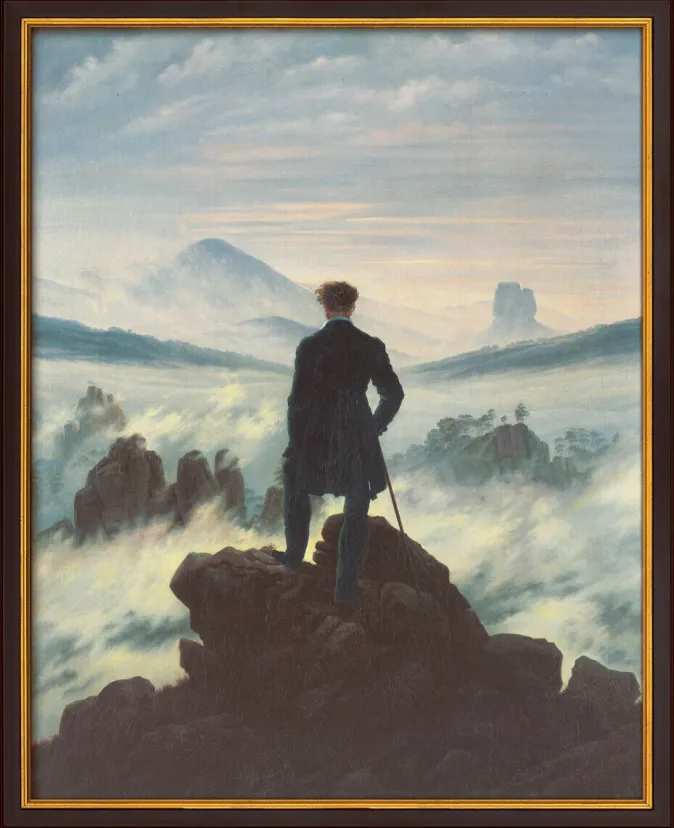 Ars mundi Caspar David Friedrich: Sonderedition »Der Wanderer über dem Nebelmeer«