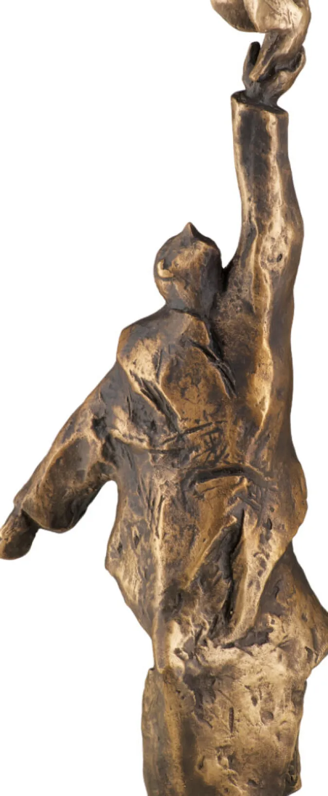 Ars mundi Christoph Fischer: Skulptur »Der Gedanke« (2023) Version Bronze braun