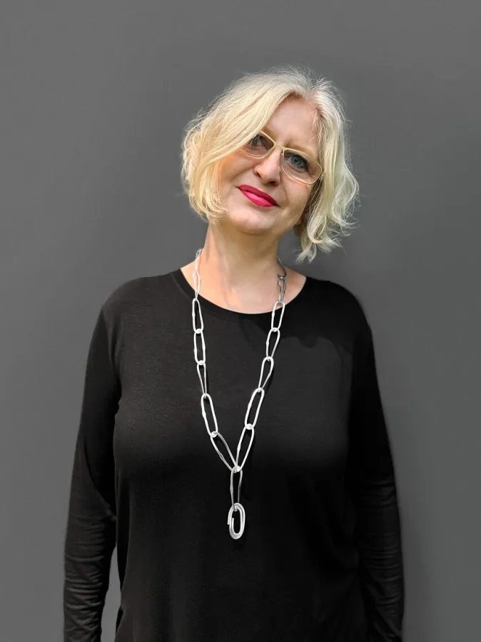 Antje Liebscher Collier »Welle« aus Silber