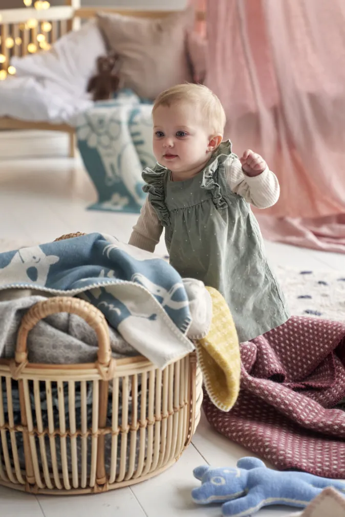 Klippan Yllefabrik Decke »Velvet«