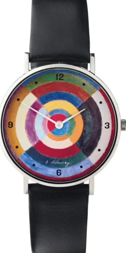 Ars mundi Delaunay Künstler-Armbanduhr »Disque (Le premier disque)«