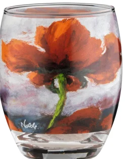 Ars mundi Drei Teelichtgläser »Blumen«, nach Emil Nolde