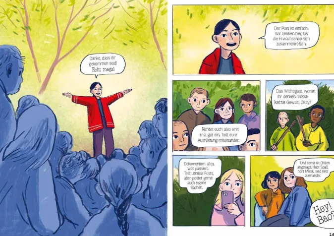 Kinder ZEIT Buchhandlung Dåsnes, Nora: Hände weg von unserem Wald!