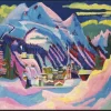 Ars mundi Ernst Ludwig Kirchner: Bild ​»Davos im Winter«, 1923