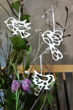 Silke Decker 6er-Set Porzellanvögel