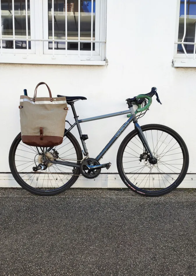 HACK Lederwaren Fahrrad-Tasche