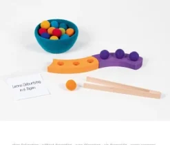 Kinder GOKI Farbsortierspiel und Adventsspirale