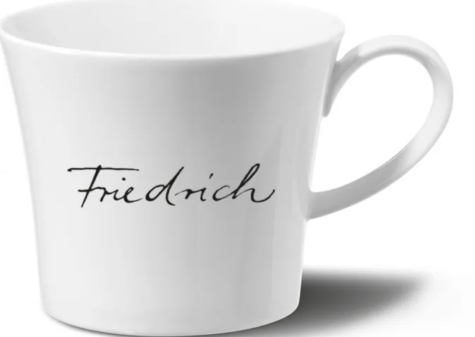 KPM Berlin Frühstückstasse »Berlin« von KPM, Schriftart Sententia