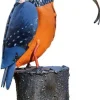 Ars mundi Gartenfigur »Eisvogel mit Fisch«