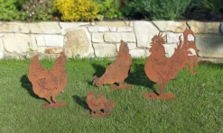Ars mundi Gartenfiguren »Hühnerfamilie«