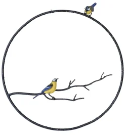 Ars mundi Gartenobjekt »Blaumeisenring«