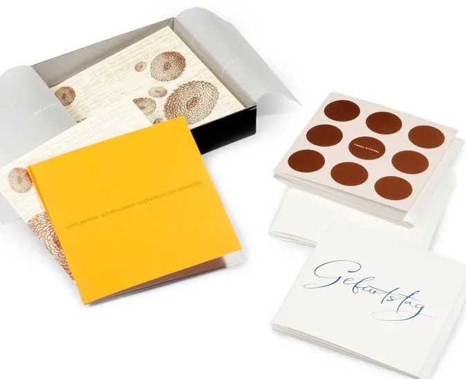 Bethge Concept Geburtstagskarten-Set »Zum Geburtstag«, 10-teilig