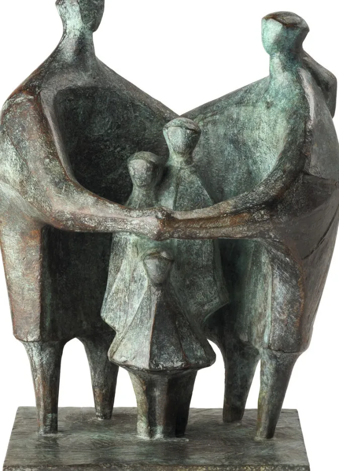 Ars mundi Gerhard Brandes: Skulptur »Familie«