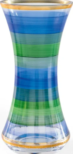 Ars mundi Glasvase »Ocean« mit Golddekor