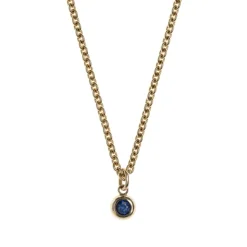 Anke Gralfs Goldanhänger mit Saphir (Blau)
