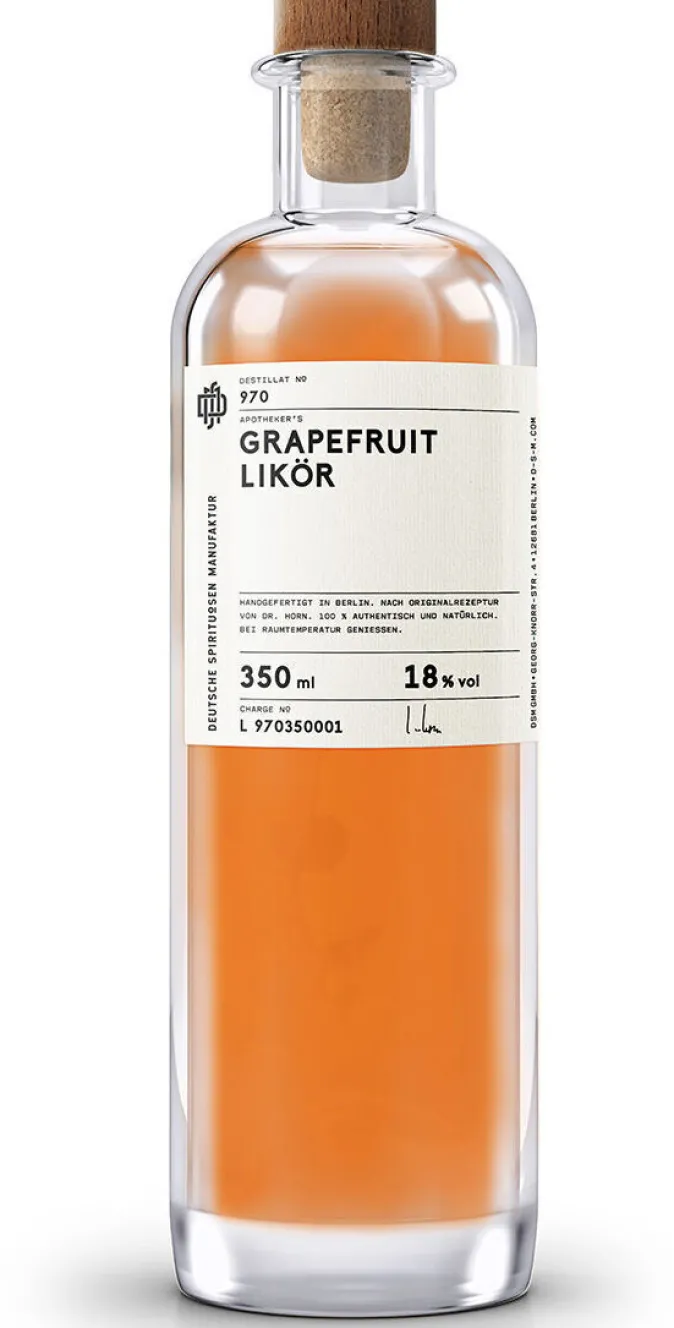 Deutsche Spirituosen Manufaktur Grapefruit Likör »970«