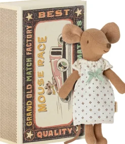 Kinder Maileg »Große Schwester Maus« in Streichholzschachtel
