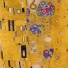 Ars mundi Gustav Klimt: Wanduhr »Der Kuss«